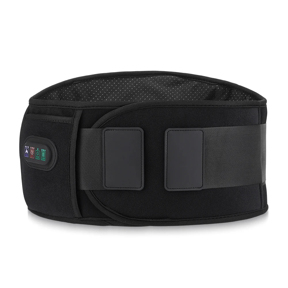 USB Electric Heating Belt Infrared Back Waist Massage Support Brace Band Warmer Belly Thermal Heat Pad Massage Machine