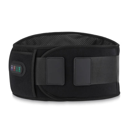 USB Electric Heating Belt Infrared Back Waist Massage Support Brace Band Warmer Belly Thermal Heat Pad Massage Machine